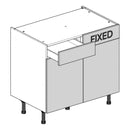 900 1-Drawer Double Base Cabinet (Left)