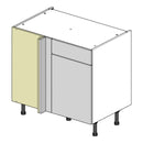 900 Drawerline Corner Base Cabinet with 450 Door & Drawer (Left)