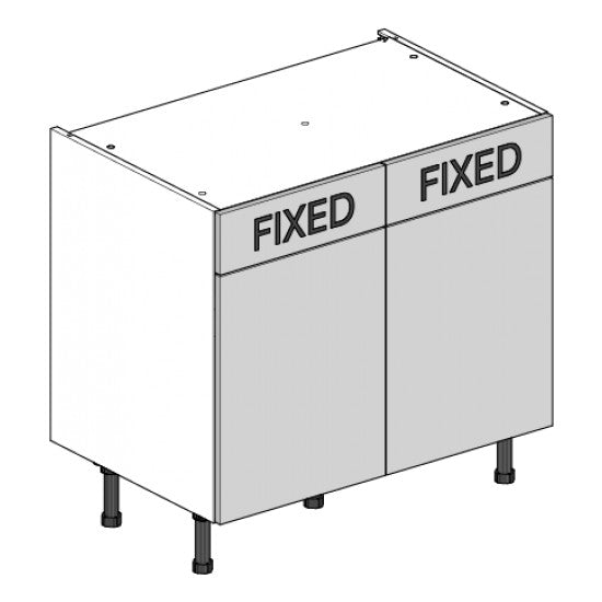 900 Dummy Drawerline Double Base Cabinet