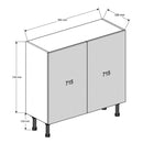 900 Slim Base Cabinet