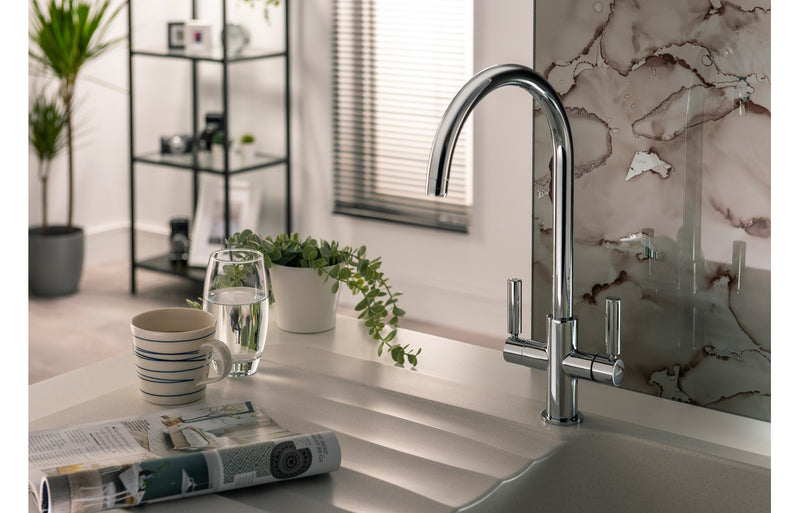 Abode Globe Aquifier Mixer Tap - Chrome