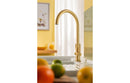 Abode Globe Monobloc Mixer Tap - Brushed Nickel
