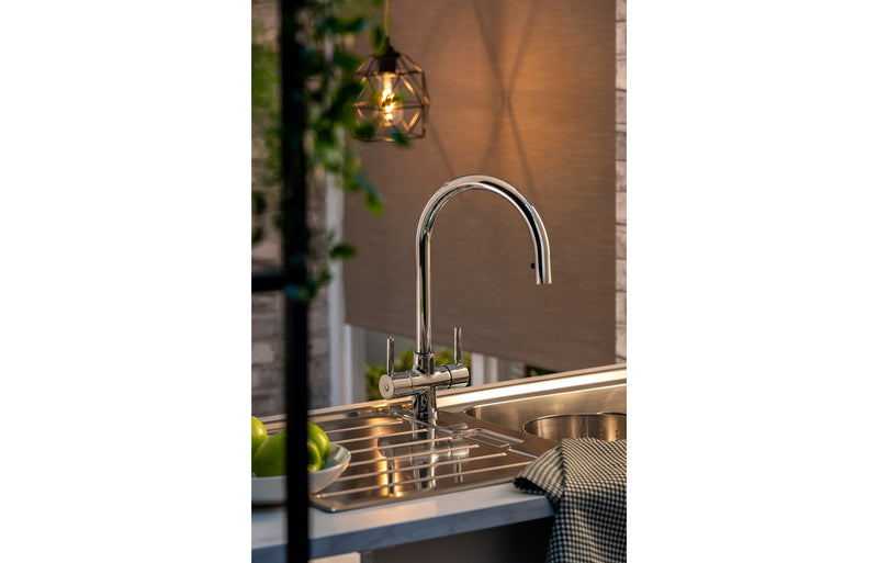 Abode Zest Monobloc Pull-Out Mixer Tap - Chrome