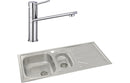 Abode Trydent 1.5B Inset Stainless Steel Sink & Specto Tap Pack
