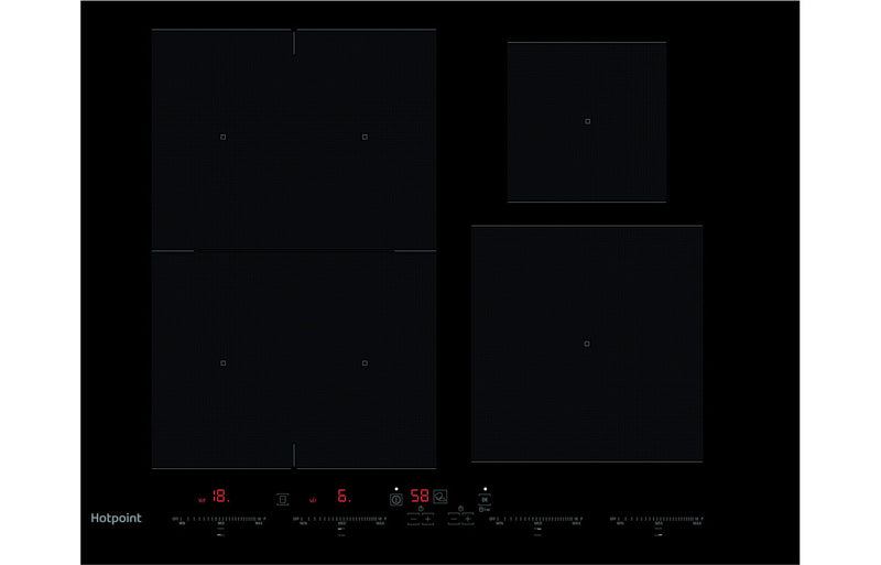Hotpoint ACO 654 NE 65cm Induction Hob - Black