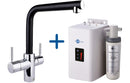 InSinkErator 3N1 L Shape Tap Neo Tank & Filter Pack - Black