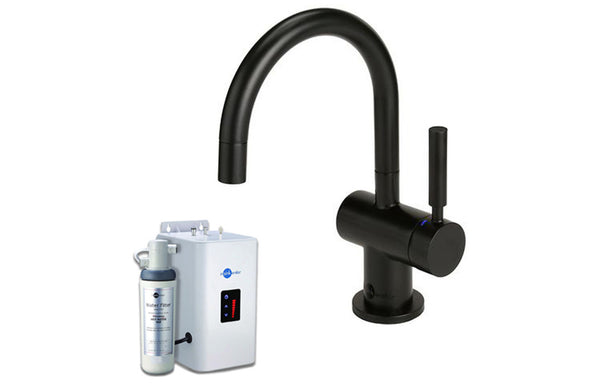 InSinkErator HC3300 Hot/Cold Mixer Tap Neo Tank & Water Filter - Black