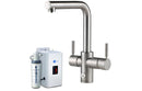 InSinkErator 4N1 L Shape Tap Neo Tank & Filter Pack - Brushed Steel