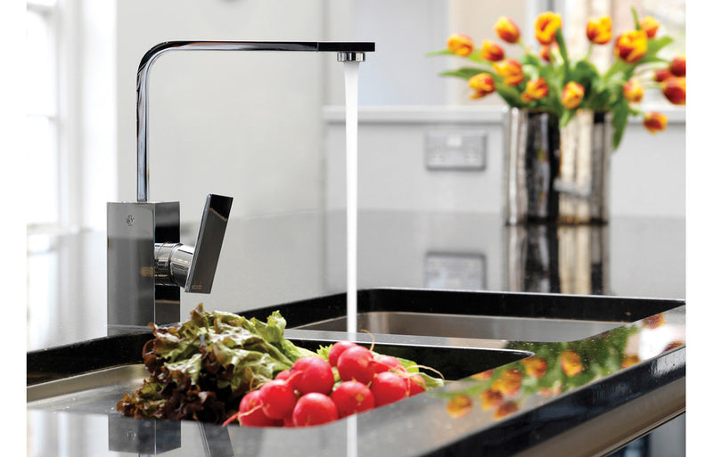 Abode New Media Single Lever Mixer Tap - Chrome