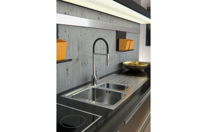 Abode Atlas Professional Single Lever Mixer Tap - Chrome