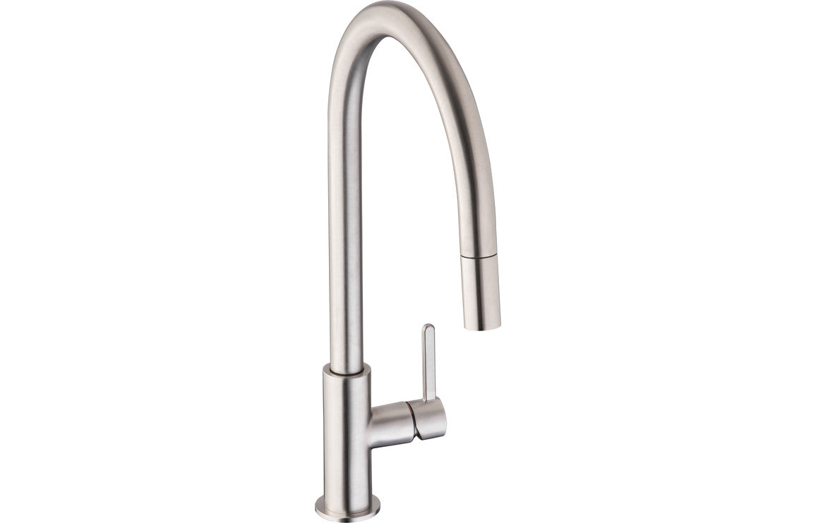 Abode Althia Mixer Tap with Pull Out - Brushed Nickel UK