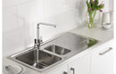 Abode Quantic Monobloc Mixer Tap - Brushed Brass