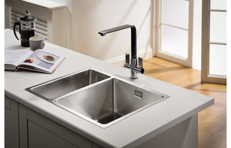 Abode Quantic Monobloc Mixer Tap - Matt Black