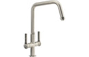 Abode Hex Monobloc Mixer Tap - Brushed Nickel