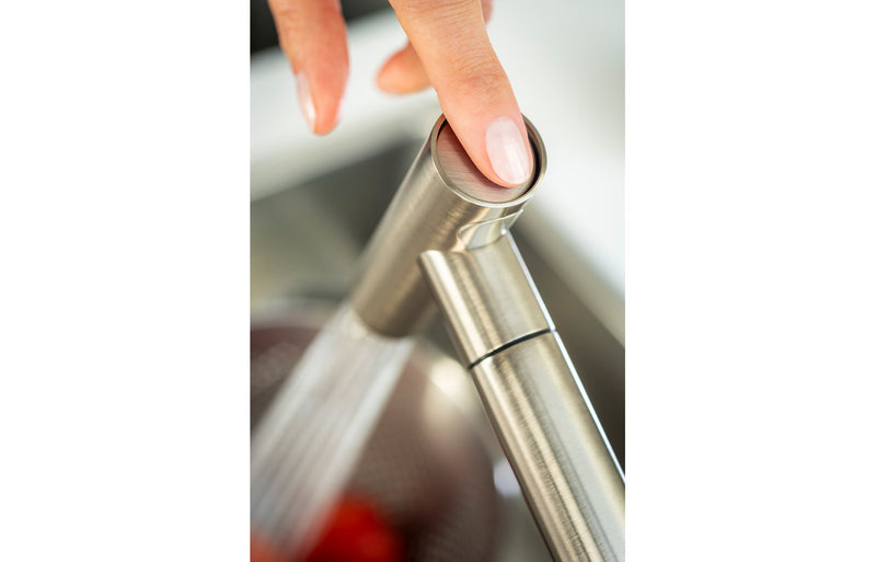 Abode Tubist T Single Lever Mixer Tap with Pull Out - Chrome