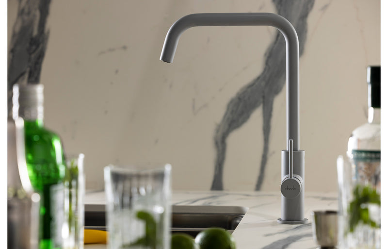 Abode Althia Single Lever Mixer Tap - Scandi Grey