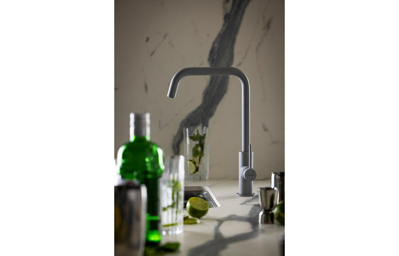 Abode Althia Single Lever Mixer Tap - Scandi Grey