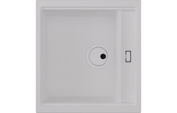 Abode Syncronist Compact 1.25B Inset/Undermount Sink - White