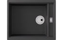 Abode Syncronist Large 1.25B Inset/Undermount Sink - Metallic Black