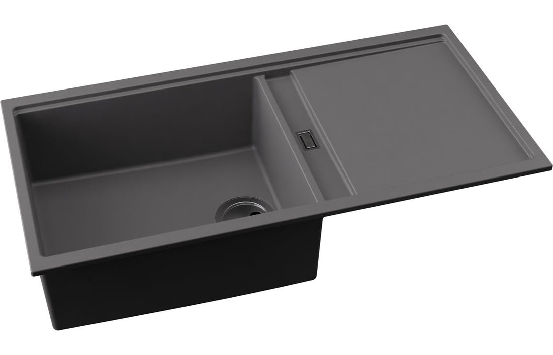 Abode Syncronist Large 1.25B & Drainer Inset/Undermount Sink