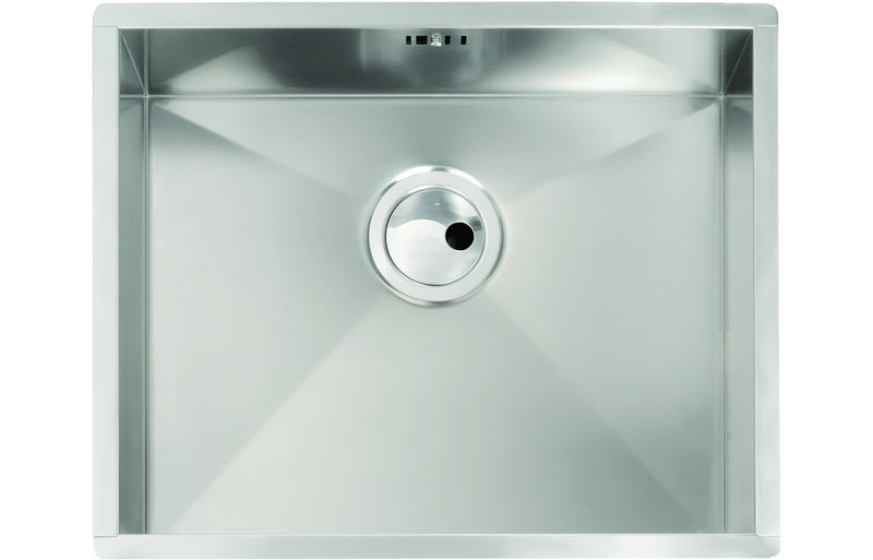 Abode Matrix R0 500mm 1B Undermount Sink - Stainless Steel