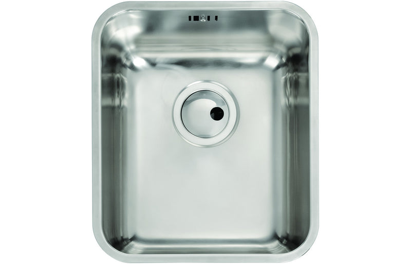 Abode Matrix R50 1B 340mm Undermount Sink - Stainless Steel