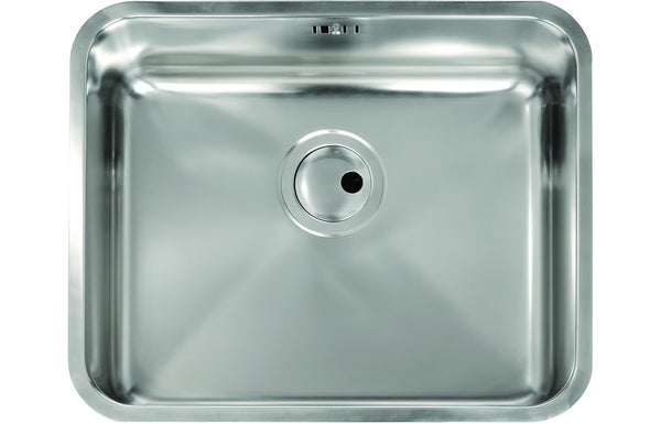 Abode Matrix R50 1B 500mm Undermount Sink - Stainless Steel