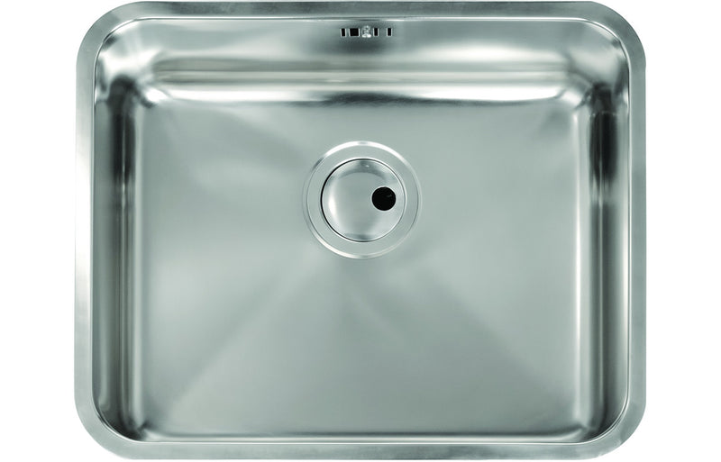 Abode Matrix R50 1B 500mm Undermount Sink - Stainless Steel