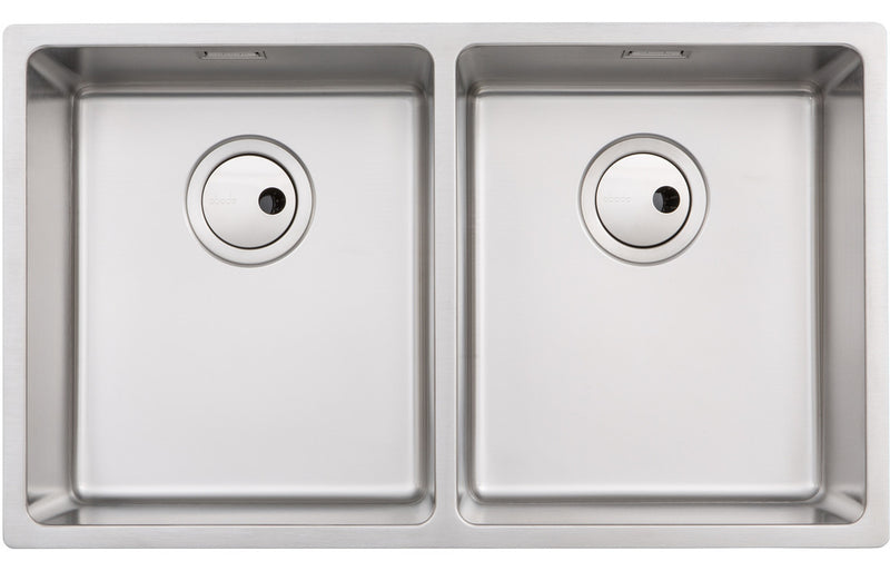 Abode Matrix R15 2B 700mm Undermount/Inset Sink - Stainless Steel