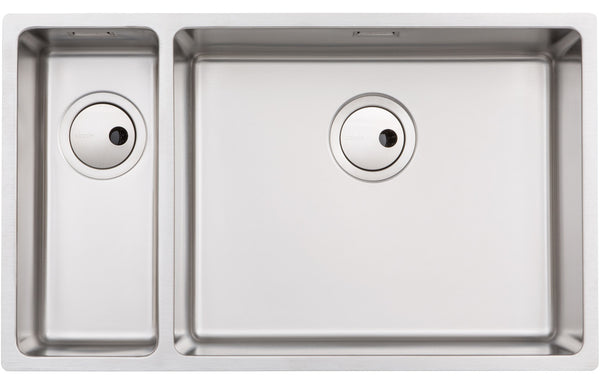 Abode Matrix R15 Large 1.5B RHMB Undermount/Inset Sink - Stainless Steel