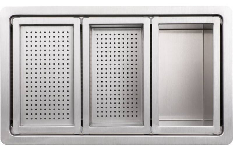 Abode Studio 1B Undermount Sink (inc. Accessories) - Stainless Steel