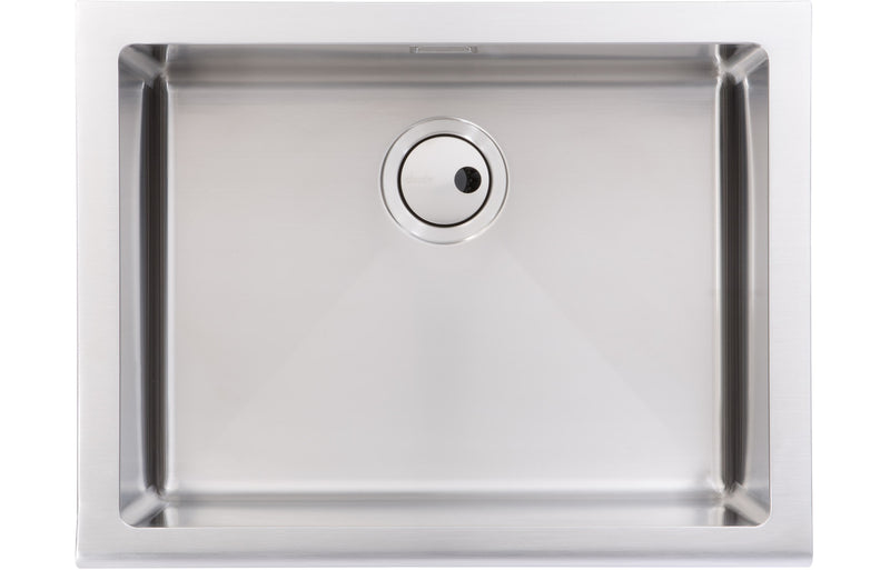 Abode Belfast 1B Undermount Sink - Stainless Steel