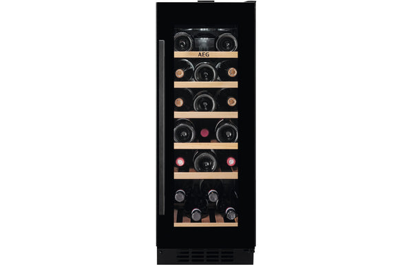 AEG AWUS020B5B B/I Under Counter 30cm Wine Cabinet - Black