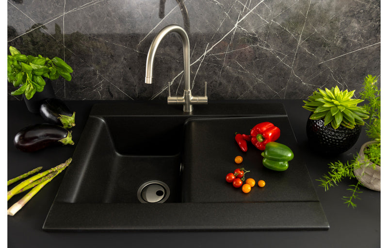 Abode Nexa Monobloc Mixer Tap - Brushed Nickel