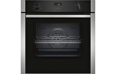 Neff N50 B4ACF1AN0B Single Slide & Hide Electric Oven - Stainless Steel