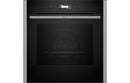 Neff N70 B54CR31N0B Single Slide & Hide Electric Oven - Black with Steel Trim
