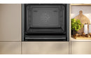Neff N90 B64CS51G0B Single Slide & Hide Electric Oven - Black with Graphite Trim