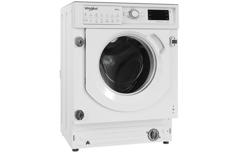 Whirlpool BI WDWG 861485 UK B/I 8/6kg 1400rpm Washer Dryer