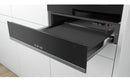 Bosch Series 6 BIC510NS0B 14cm Warming Drawer - Black & Stainless Steel