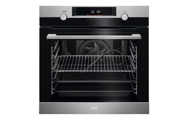 AEG BPK556260M Single Pyrolytic Oven with Steam - Stainless Steel