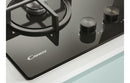 Candy CDK6GR4PBB 60cm Gas on Glass Hob - Black Glass