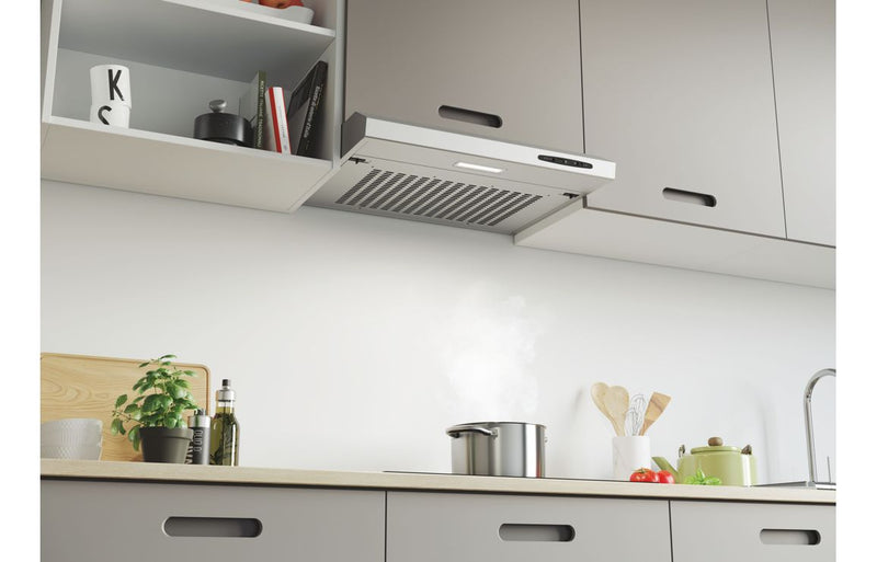 Candy CFT610/5S/1/UK 60cm Visor Hood - Stainless Steel