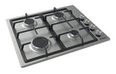 Candy CHG6LPX 60cm Gas Hob - Stainless Steel