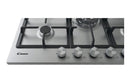 Candy CHG74WPX 75cm Gas Hob - Stainless Steel