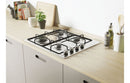 Candy CHW6LPX 60cm Gas Hob - Stainless Steel