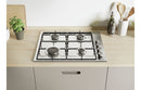 Candy CHW6LPX 60cm Gas Hob - Stainless Steel