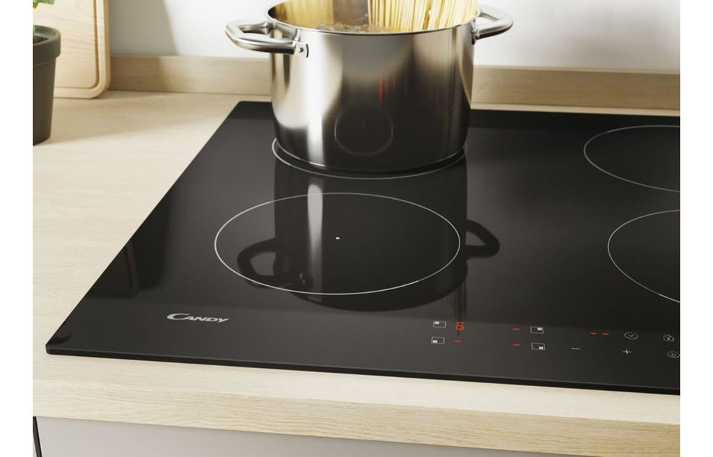 Candy CI642CTT/S/1 59cm Induction Hob Black Glass