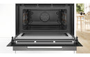 Bosch Series 8 CMG7761B1B Compact Pyrolytic Oven & Microwave - Black