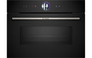 Bosch Series 8 CMG7761B1B Compact Pyrolytic Oven & Microwave - Black