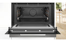 Bosch Series 8 CMG778NB1 Compact Pyrolytic Oven & Microwave - Black